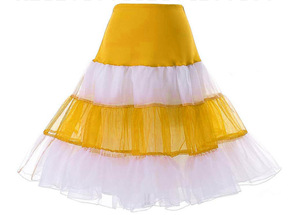 Jupes de dessous pour femmes de 65 cm de <span class=keywords><strong>long</strong></span>, style années 1950, pour robe de mariée vintage, tutu de ballet, jupe bouffante en <span class=keywords><strong>tulle</strong></span> - Product Image 2