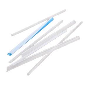 Transparent Custom Printed straws, Disposable Plastic straws,clear party straws