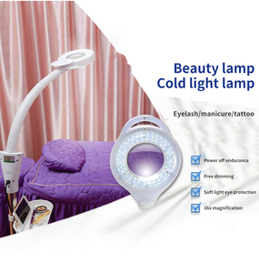 S.W सौंदर्य पेशेवर सौंदर्य सैलून दीपक एलईडी 16X ताल प्रकाश आवर्धक कांच के साथ ताल का नेतृत्व किया - Product Image 2