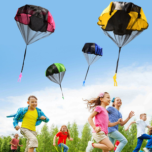 Parachute miniature à lancer à la main, jouet de <span class=keywords><strong>sport</strong></span> de plein air, jouet éducatif <span class=keywords><strong>pour</strong></span> enfants, parachute de soldat <span class=keywords><strong>pour</strong></span> jouer - Product Image 2