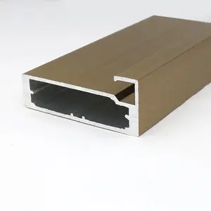 Kitchen Cabinet Glass Door Aluminum Alloy Extrusion Profile Frame Furniture Kitchen Cabinet Aluminum Handle