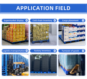 Thương mại nestable xếp chồng HDPE đóng mở Container có thể gập lại trứng nhựa nho lưới hộp thông hơi thiết kế có thể giặt Thùng - Product Image 6