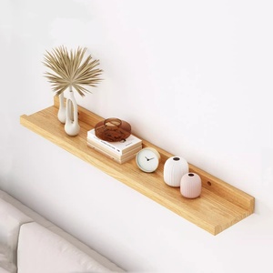 Modern <b>Wall</b>-<b>mounted</b> <b>Shelves</b>-Hanging Racks & Bookshelves with Vertical Boards-Solid Wood Small <b>Shelves</b> for Home & Hotel Use - Product Image 4