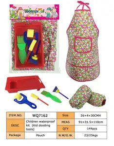 童话工厂定制儿童厨师帽围裙服装烘焙烹饪游戏厨房玩具套装礼品3岁以上女孩男孩