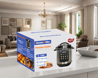 Prix de gros Cuiseurs rapides Multicuiseur à riz intérieur en acier inoxydable en aluminium Pot électrique Autocuiseur à haute pression