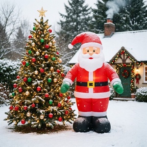 Adornos Navideños Inflables de Varios Estilos, Árbol de Navidad, Muñeco de Nieve, Santa Claus, Bola, Decoraciones para Exteriores, Navidad Inflable - Product Image 5