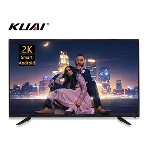 KUAI OEM 2K टीवी 32 इंच 4K 55 65 इंच थोक टेलीविजन स्मार्ट टीवी एलईडी बड़े परदे स्मार्ट बिक्री पर टीवीएस