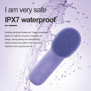 Sonic Điện Mặt Làm Sạch Bàn Chải Không Thấm Nước Làm Sạch Sâu Nhẹ Nhàng Tẩy Tế Bào Chết Massage Xách Tay Chăm Sóc Da Thiết Bị Để Sử Dụng Nhà - Product Image 3