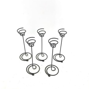 Support de Plante en Fer Forgé Minimaliste Moderne, Rond, pour Bureau ou Sol, Durable, pour Plantes Vertes - Product Image 5