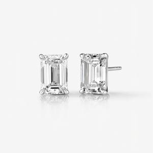 Özel armut kesim HPHT küpe yuvarlak kesim IGI sertifikalı sentetik elmas çiviler 9k 10k 14k altın Lab elmas küpe - Product Image 2