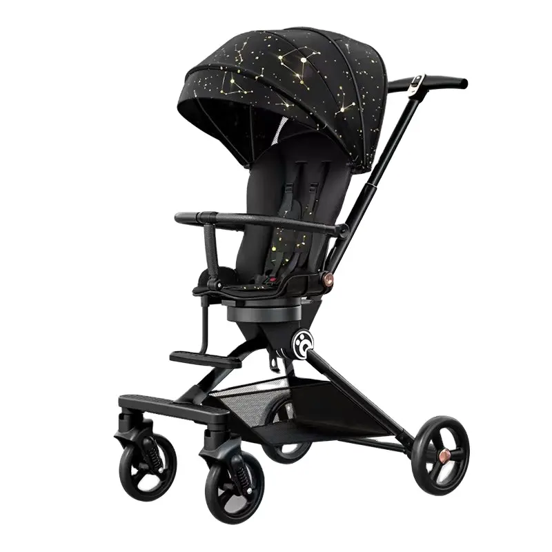 Kinderwagen Baby 4 in 1 einfach kann sitzen kann Baby tragbare klappbare Auto Slip Baby tragbare Regenschirm Auto Wagen liegen