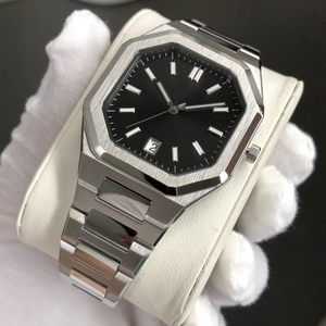 New Design Waterproof Quartz <b>Watch</b> Custom Logo Hexadecagon Stainless Steel Classic Men <b>Watches</b> High Quality - Product Image 2