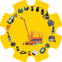 Kit de courroie de distribution HNARL 70000800 JL70000800 compatible avec les élévateurs JLG