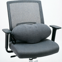 Coussin lombaire ergonomique en mousse à mémoire de forme avec gel rafraîchissant, sangle réglable, pour soulager les douleurs du bas du dos, coussin lombaire pour lit
