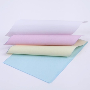 Prix usine Papier continu autocopiant A4 Ncr Papier en feuilles Carbone requis Papier <span class=keywords><strong>Cb</strong></span> Cfb Cf <span class=keywords><strong>Rouleau</strong></span> Diverses couleurs 70*100cm - Product Image 1