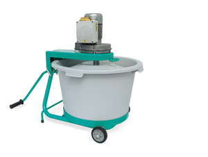 Mélangeur à godets électrique IMER Mix-All 60, capacité de 14 gallons (50 lb), modèle PolyDrum 0,75 HP #   Moteur de bétonnière 1193988 - Product Image 3