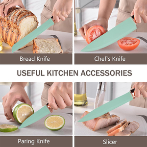 Tùy Chỉnh Hot Bán Siliconekitchen Đồ Dùng Set Phụ Kiện Công Cụ Lưu Trữ Thùng Xử Lý Bằng Gỗ Xử Lý Đồ Dùng Nhà Bếp Nấu Ăn Công Cụ - Product Image 2