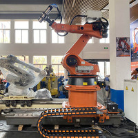 Robot para Fabricación de Prótesis, Brazo Robótico CNC Kuka 210 de 6 Ejes, Control Syntec, Servomotor Yaskawa Japonés, Cambio Automático de Herramienta, Refrigeración por Aire