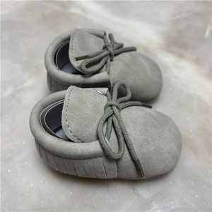 รองเท้าหนังนิ่มสำหรับเด็กผู้ชายเด็กผู้หญิง - Product Image 4