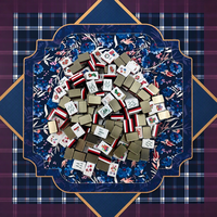 Mahjong américain festif avec tuiles pour la saison de Noël, stock de vente au détail et fournitures pour les boutiques de cadeaux de fin d'année