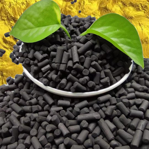 Granulés de charbon actif cylindriques de haute qualité de 4mm Traitement efficace de l'<span class=keywords><strong>eau</strong></span> potable à base de charbon Type de <span class=keywords><strong>plastifiant</strong></span> tensioactif - Product Image 1