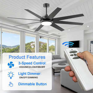 Phổ thông minh Wifi quạt trần điều khiển từ xa kit, ba tốc độ điều khiển cộng với chức năng mờ cho một loạt các Quạt trần - Product Image 5