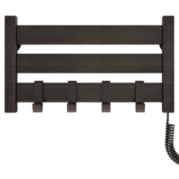 3 aste allargate, colore nero