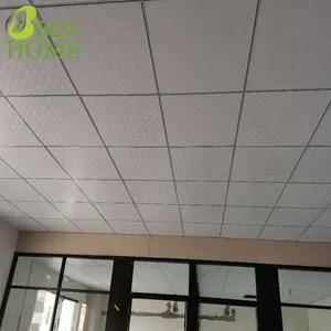 Indoor Ceiling Decor Colored Board PVC Laminated Gypsum Panel