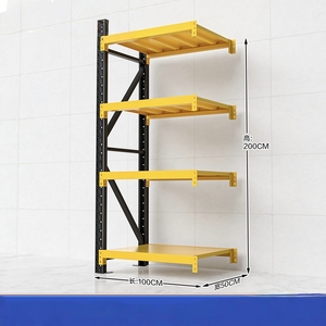 Étagères de rangement à cadre en acier avec <span class=keywords><strong>hauteur</strong></span> réglable (3m-<span class=keywords><strong>6m</strong></span>) Étagères de rangement haute densité unités économise de l'espace en entrepôt - Product Image 3