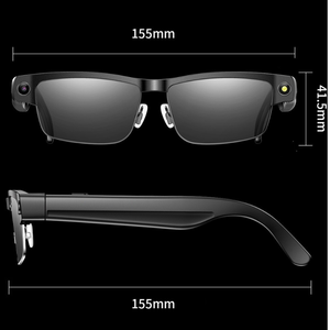 Lunettes intelligentes Lunettes intelligentes avec IA Chat GPT Caméra Meta Traduction et assistant ChatGPT Lunettes intelligentes avec IA Enregistrement vidéo 32 Go - Product Image 6