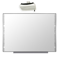 Tableau blanc interactif infrarouge multi-touch LED 82'' 96'' pour l'écriture et l'apprentissage en écoles et salles de classe, 20 kg
