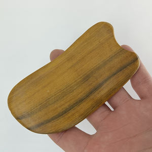 Planche de <span class=keywords><strong>Massage</strong></span> Guasha en bois naturel, grattoir manuel, outil de soins de santé, masseur en bois <span class=keywords><strong>colombien</strong></span>, outils de thérapie - Product Image 5
