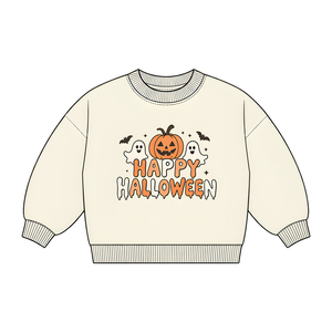 Pigiami coordinati per la famiglia a tema Halloween: pigiama per neonati con stampa zucca, top per mamma, vestiti personalizzati con motivo OEM - Product Image 4