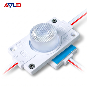 โมดูล LED แบบ Edge Lit 12V SMD 3535 กำลังสูง 3W พร้อมเลนส์ 45x15 องศา สำหรับกล่องป้ายสองด้าน - Product Image 1