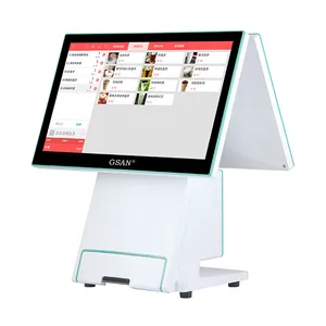 Tutto In uno monitor del sistema Pos della macchina per banconote Touch Screen Hardware Pos da 15.6 pollici