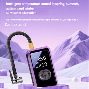 Mini compresseur de pneus de voiture électrique sans fil <span class=keywords><strong>Portable</strong></span> 150psi pompe gonflable sans fil avec moniteur de pression des pneus numérique ABS - Product Image 3