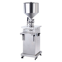 Machines de mélange et de distribution de crème de vaseline de remplisseur de chauffage électrique de miel cosmétique pneumatique debout de 50ml pour les petites entreprises