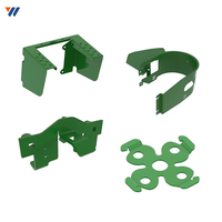 YW Hardware Couvercle d'angle de courroie de volant de moteur, Boîte de câblage de pick-up, Lames inférieures, Protection latérale, Cache-ventilateur, Bras de came, Guide de courroie de frein, Sangle de guidage de courroie