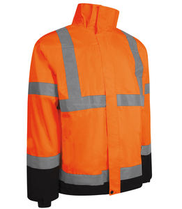 Service OEM – Vêtements de travail unisexes en polyester haute visibilité, réfléchissants, imperméables, coupe-vent, à faible teneur en formaldéhyde, avec détection par aiguille, qualité supérieure - Product Image 6