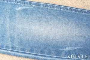 Tissu en denim style sparb, 11.2 OZ, de couleur bleu foncé, très extensible, nouvelle collection - Product Image 4