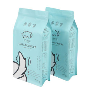 Sacs d'emballage pour aliments pour animaux de compagnie (chats et chiens) personnalisables, écologiques, avec soufflet et fermeture éclair, en MOPP+Kraft+PET+PE, couleur personnalisée, directement de l'usine - Product Image 4