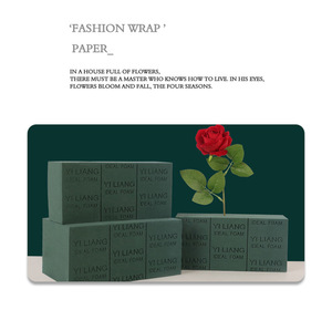 High Quality RTS Strengthen Flower Clay Wet Floral <strong>Foam</strong> Sponge Clay <strong>Florist</strong> Supplies Materials - Product Image 6
