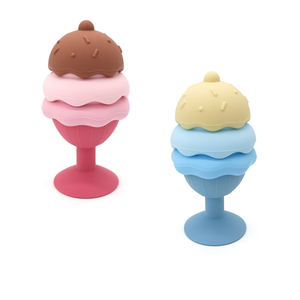 Juguete de baño de silicona para bebés, apto para masticar, apilable, juguetes de <span class=keywords><strong>playa</strong></span> para niños, de grado alimenticio, novedad transfronteriza - Product Image 6