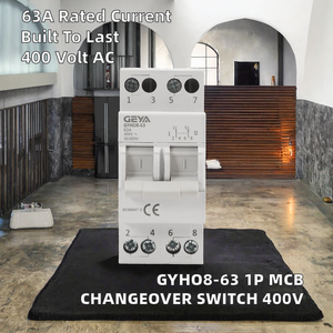 Interrupteur de transfert GYHO8-63 2P MCB SP DP TP, type PC 400VAC, GYHO8-63 - Product Image 4