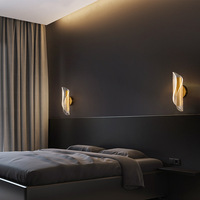 JACKSUN Applique Murale Acrylique pour Salon Étude Créative Couloir Escalier Personnalisé Chambre Chevet Appliques LED Lumière