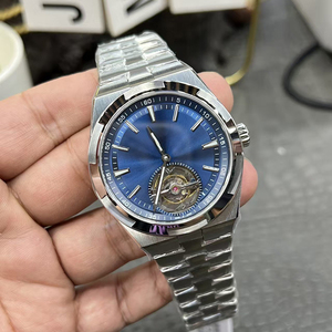 Reloj de Lujo de Alta Gama para Hombre 2026, Correa de Acero Inoxidable, Esfera Azul, Tourbillon Automático de Primera Calidad, Listo para Enviar, Nueva Llegada - Product Image 2