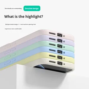 Coque de protection antichoc en silicone liquide au toucher doux pour Xiaomi 17 Pro Max - Product Image 3