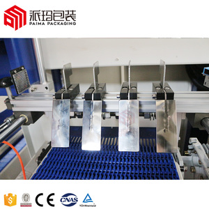 Đầy đủ tự động dây chuyền đóng gói nước giải khát có thể trường hợp Packer Robot Pick up và đặt 4L máy đóng gói chai - Product Image 3