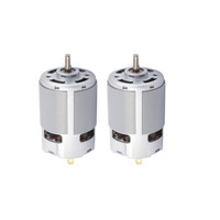 Kit de pompe à eau 12V avec moteur 775, arbre personnalisé, roulements à billes doubles, construction durable à aimant permanent