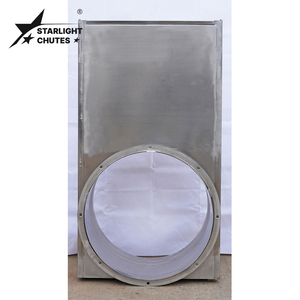 Goulotte à déchets commerciale robuste pour hôtel/hôpital - Diamètre de 36 pouces, acier inoxydable 304 de calibre 16, résistante au feu - Product Image 3